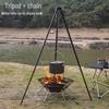 Portable Outdoor Camping Hanging Pot Tripod Stand
