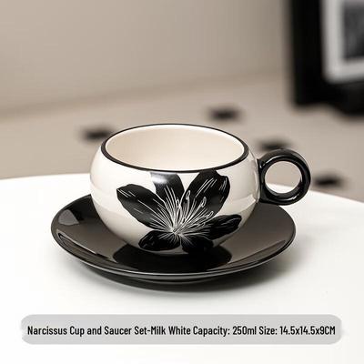 Premium Ceramic Coffee and Tea Mug Set