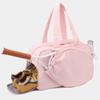 Versatile Sports Bag with Racket Compartment Spacious Dry-Wet Separation
