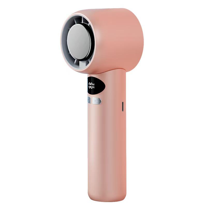 Portable High-Speed USB Rechargeable Handheld Fan with Turbo Wind for Outdoor Cooling