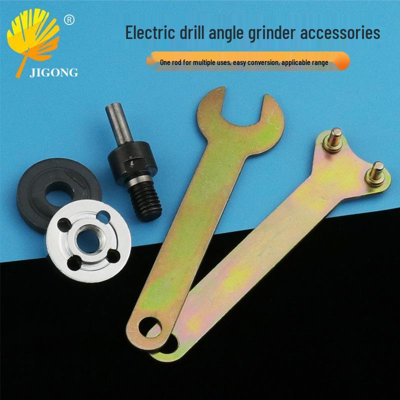 Electric Drill to Angle Grinder Conversion Accessories Kit