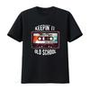 Old School Hip Hop 80s 90s Mixtape T Shirt Vintage Washed Top For Everyday Wear Comfortable Stretched Stylish Graphic Unisex
