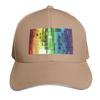 Rainbow Disco Ball Pattern Baseball Cap Visor Western Hat Fishing Hat Cute Unisex Hats Womens
