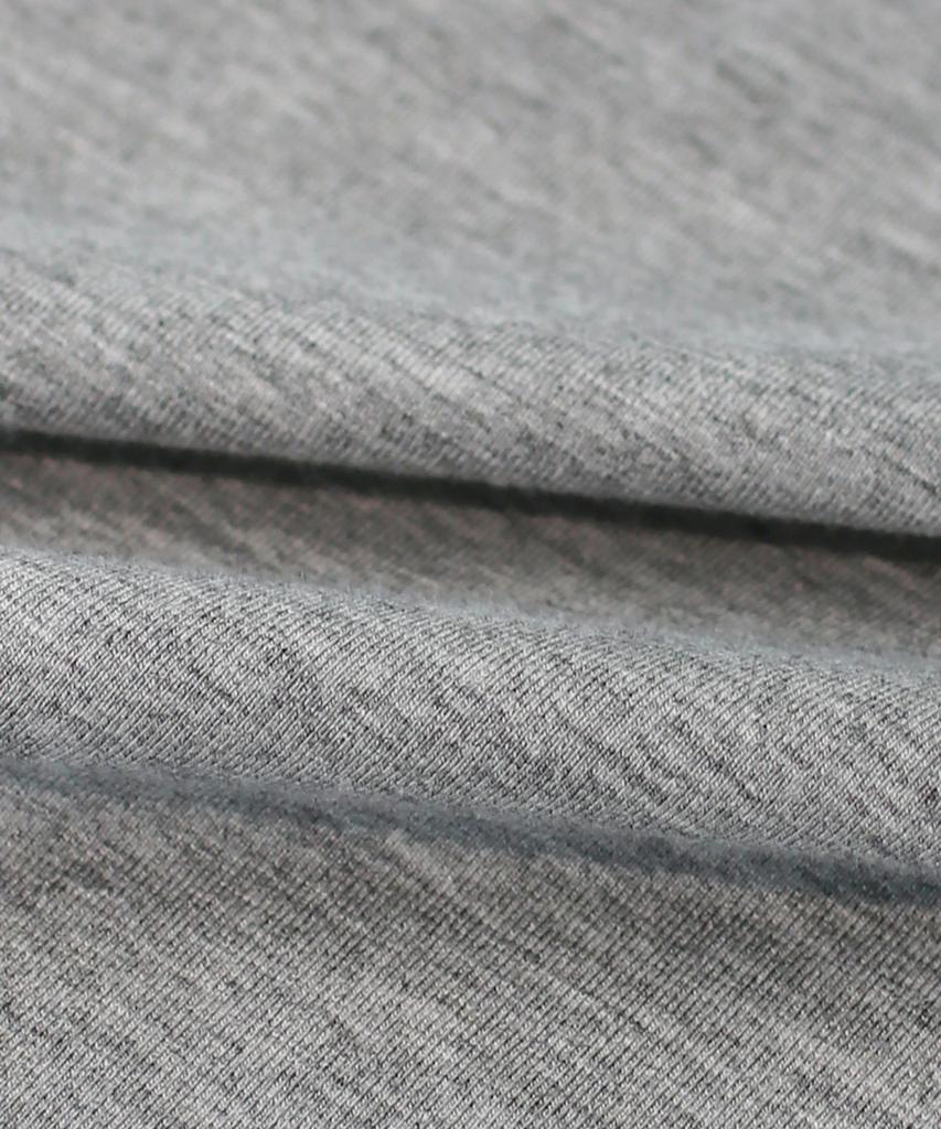 Maseumaluljeueopaeleol Mash Layered Henry Neck Top_Melange Gray