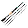 4 Sections Spinning Fishing Rod Spinning M Power Casting Fishing Rod Carbon Portable Carbon Fiber Fishing Pole M Power