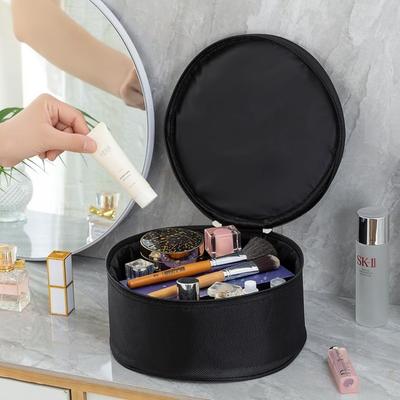 School Time - Round Makeup Organizer