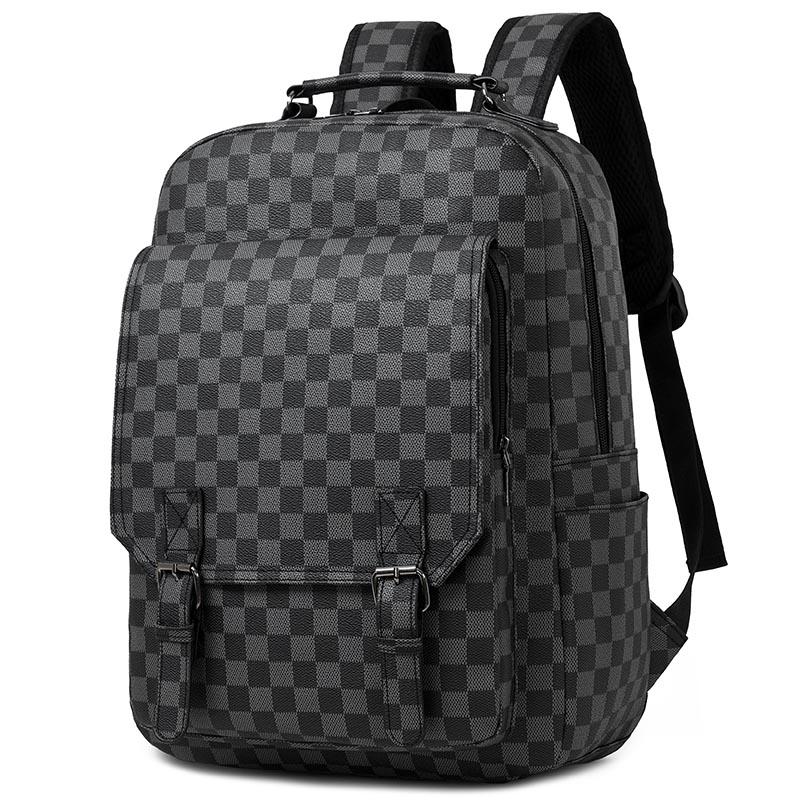 Men's Business Backpack Professional Slim Design for Office Work Commuting Laptop Tablet Organizer Portable Bag