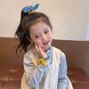 Cute Rabbit Ear Scrunchies Children Girls Gift Elastic Hair Rubber Bands Accessories Tie Hair Ring Rope Headdress Headwear