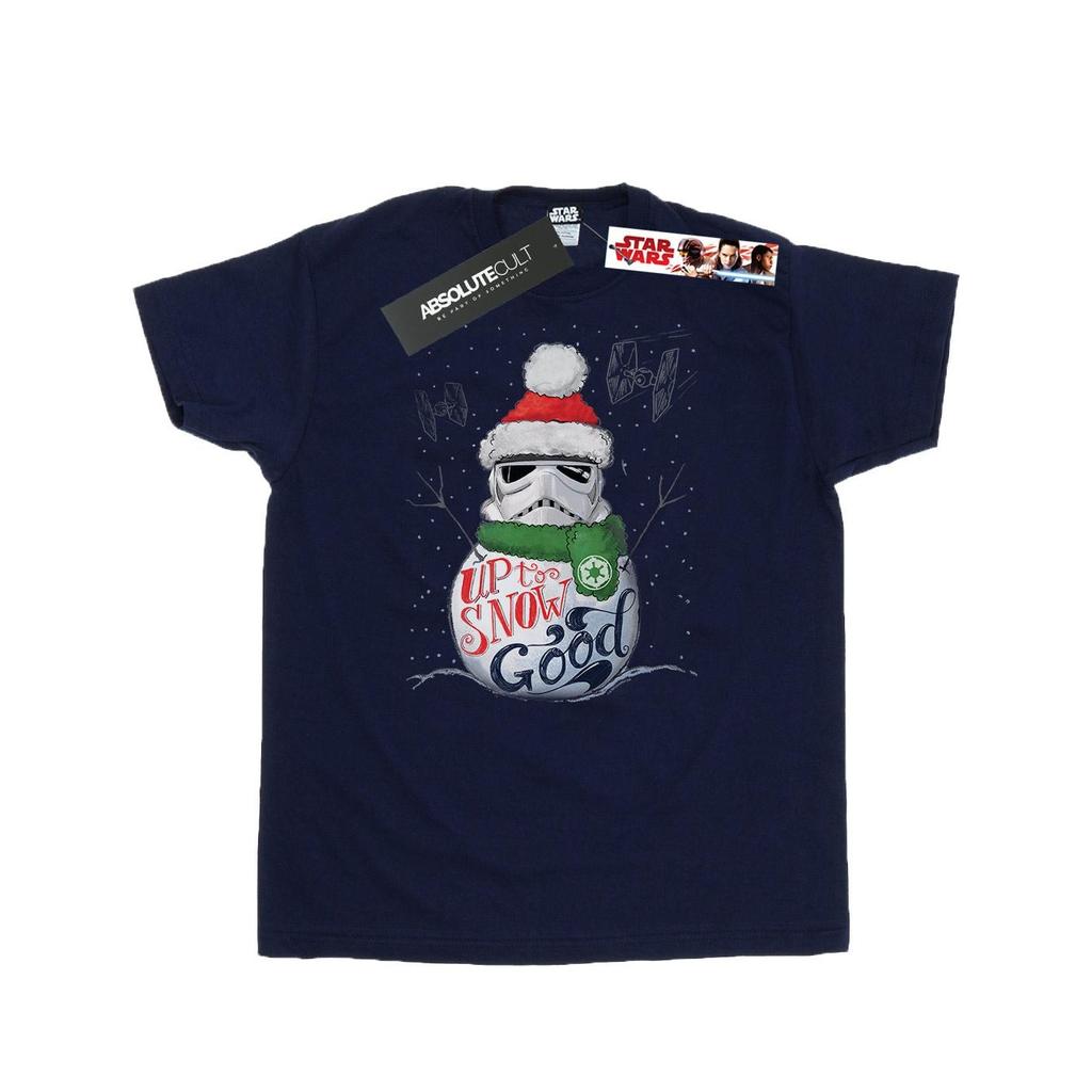 STAR WARS Mens Stormtrooper Up To Snow Good T-Shirt