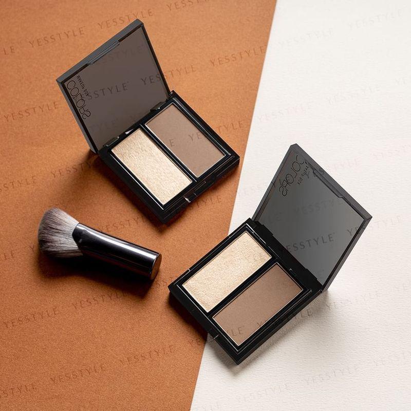 Solone - Exclusive Bronze & Glow Palette With Brush
