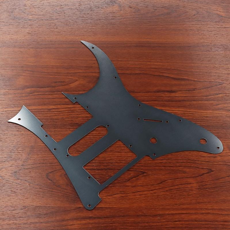 Electric Guitar Pickguard Back Plate Pickup Cover Scratchplate Assembly Metal Texture Guitar Faceplate for Guitar