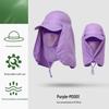 Men's Outdoor Sun Protection Fishing Hat with Detachable Neck Flap