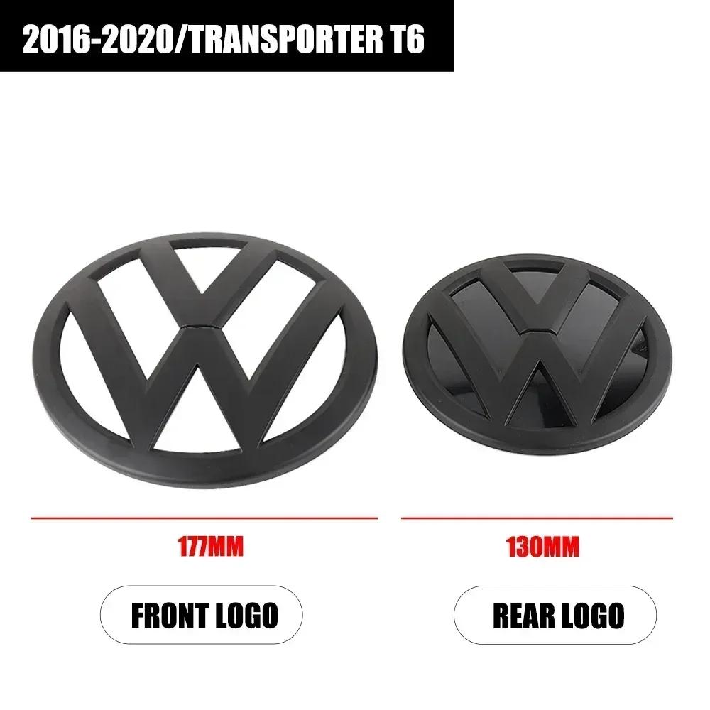 1/2Pcs For Volkswagen VW Transporter T6 2016 2017 2018 2019 2020 Car Original Front Grille Badge Cover Trunk Lid Sticker Zj3