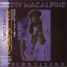 

CD TONY MACALPINE - Premonition APCY8203PROMO FAR EAST METAL 1994 Japan ObiRock Used