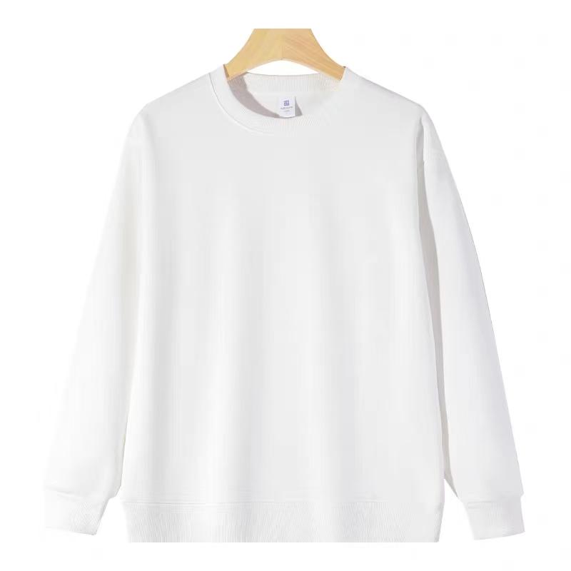 Dámská mikina s kulatým výstřihem s bavlněným potiskem pro muže a ženy na podzim/zimu Bez kapuce Svetr Ležérní Pohodlný Top