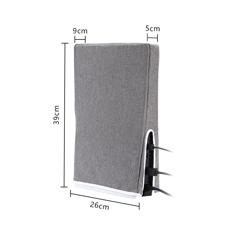 For Sony PlayStation 5 PS5 Gaming Console Dust Cover Horizontal/vertical Host Guard Scratch Sleeve Game Console Protection Case