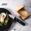 Utensili da Cucina Vassoio in Legno per Ostriche Multifunzione Protezione per la Mano per l'Apertura Pinza in Legno per Frutti di Mare Sgusciatore Facile da Usare per Feste