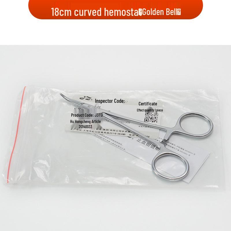 Stainless Steel Hemostatic Forceps - Straight/Curved Head, Surgical/Vascular Use, In Stock