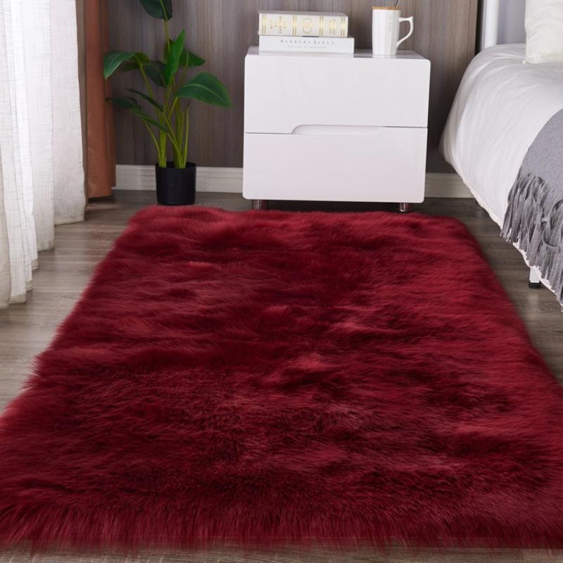 European Plush Floor Mat Suitable for Bedrooms Living Rooms Sofas Cloakrooms Various Sizes of Decorative Rugs Children's Room Game Plush Blanket