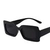 Korean-style Retro Square Jelly-colored Small-frame Sunglasses for Women, Trendy Hip-hop Glasses, Fashionable Internet Celebrity Sunglasses for Men