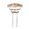 Replacement Toilet Cistern Push Button Dual Flush Toilet Flush Water Button Tank Valve 100mm Rod Bathroom Accessories