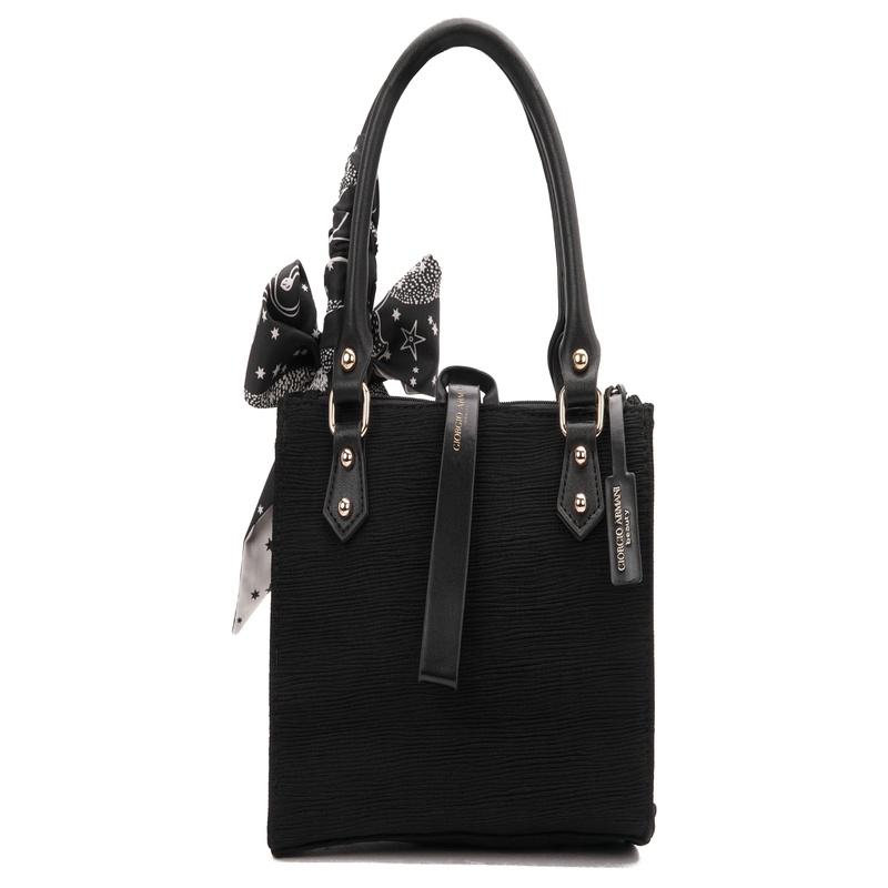 Armani Cosmetic bag/toiletry bag [Customized bag] Brown Sugar Nice Rampage Lolita Exquisite and high-end Elegant and fashionable Modern Black Roland