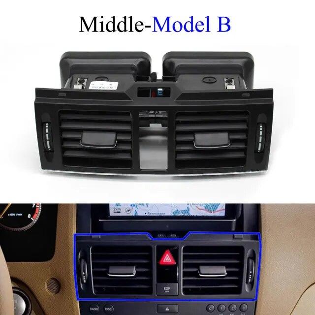 W204 Dash Center AC Air Vent Outlet Grille Assembly Left Right AC Vent For Mercedes Benz C Class C180 C200 220 230 260 C300 350