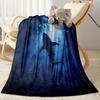 Shark Fantasy Underwater Blanket Soft & Cozy Great for Livingroom Bed Chair for All Seasons Modern Ideal Gift for Friends Family Couples Picnic