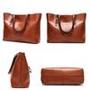 Borse da donna con manico superiore Borsa casual in pelle PU da donna con doppia tracolla Borse a tracolla grandi resistenti all'usura di buona qualità per donna