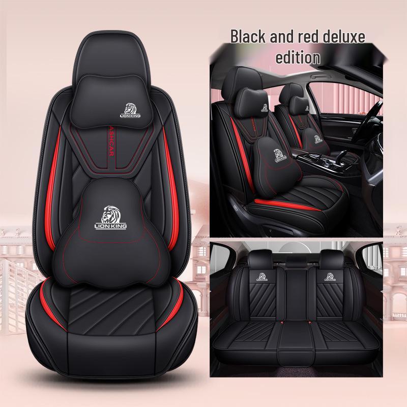 Four-Season Leather Car Seat Cover for Excelle, Corolla, Lavida, Polo, Bora, Emgrand