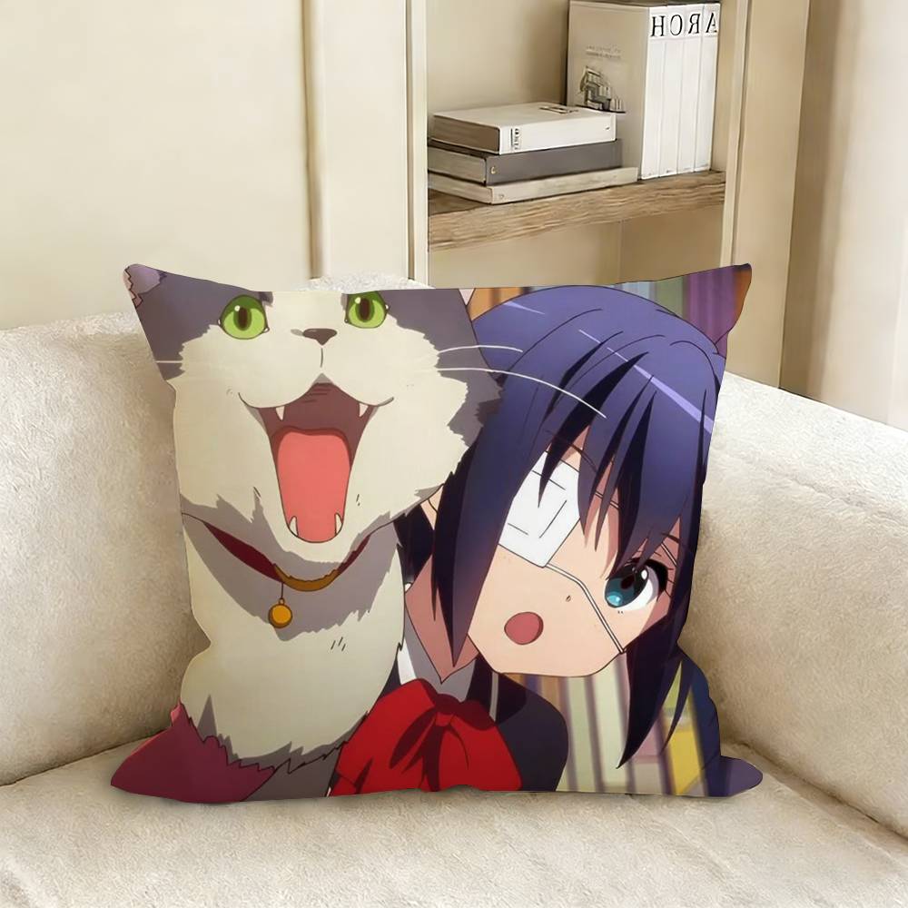 Cute R-Rikka T-Takanashi Pillow Cover Sofa Cushion Cover Home Room Decoration Children Gift