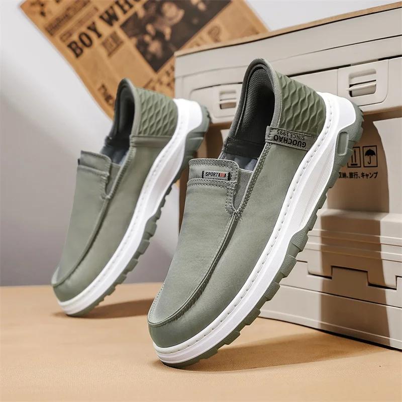 Summer Light Comfort Men's Loafers Soft Sole Breathable Casual Shoes for Men Fashion Outdoor Sneakers Cloth Shoes Zapatos Hombre
