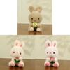 Cute Fruit Rabbit Plush Toy Keychain For Bag Decor And Collectors