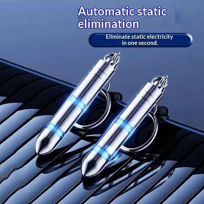 Static Rod Electrostatic Discharger Portable Anti-Static Keychain Winter Dry Climate Static Antistatic Car Supplies
