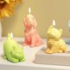 Cute Animal Candle Molds Three-Dimensional Silicone Casting Molds Epoxy Resin Moulds Reusable Plaster Moulds for Wedding Home