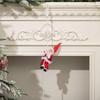 Christmas Santa Climbing Rope Ornament Wall Decoration Xmas Figure