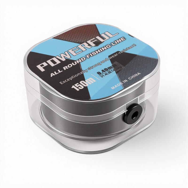 Black Fluorocarbon Coated Nylon Fishing Line, 200m - Super Soft, High Tensile Strength for Casting Rods