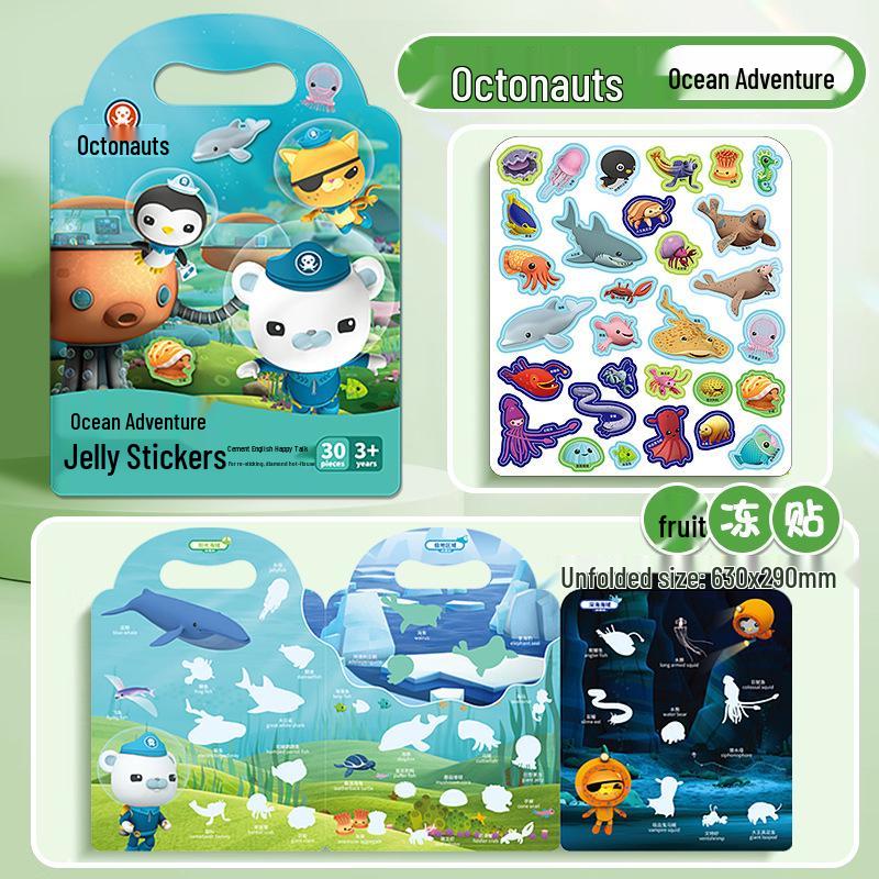 Peppa Pig & Paw Patrol Reusable Stickers for Kids Ages 3-6: Educational Toy Stickers