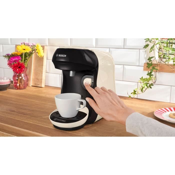 Machine à café multi-boissons - BOSCH - TASSIMO - T10 Happy vanille - 1400 W