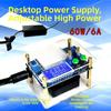 60W 6A Adjustable Step-Down Power Supply Module With LCD Display Case For Solar For Test Measurement Tool Accessory