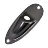 Metal Boat Style Guitar Pickup Output Input Jack-Plug Socket For FD-Strat-Guitar
