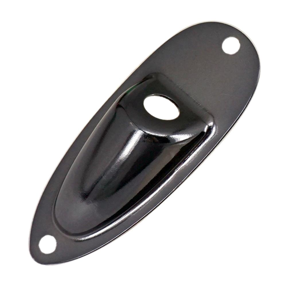 Metal Boat Style Guitar Pickup Output Input Jack-Plug Socket For FD-Strat-Guitar