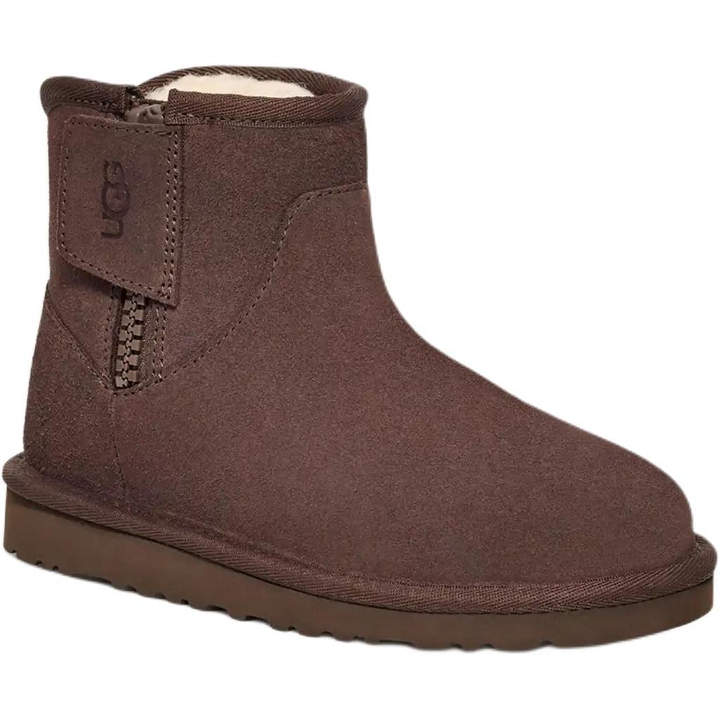 UGG Classic Mini Adri Comfortable Versatile Non-Slip Durable Kids Boots Kids Boots Brown 1166767K-CHO