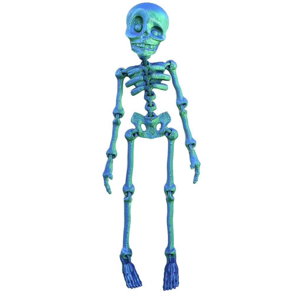 3D Printed Skeleton Human Joint Fidget Figurine Skeleton Refrigerator Magnet for Home Office Living Room and Desktop