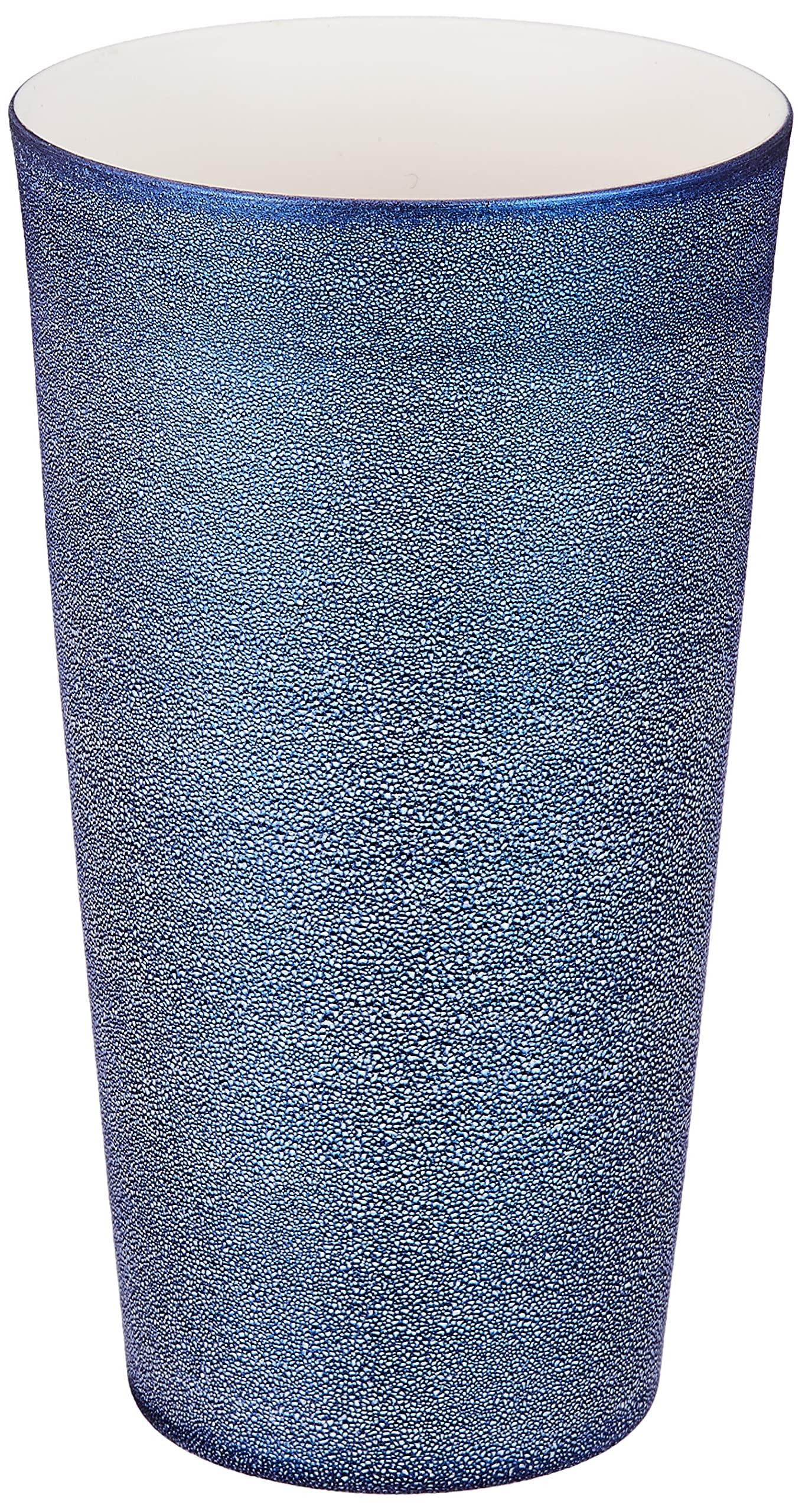 

Arita ware Densakugama Tumbler Large 500ml Armor Blue Made in Japan Approx. Akechi Mitsuhide