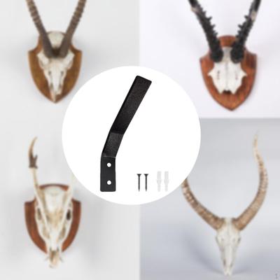 Deer Skull Mount Display Bracket for Wall, Easy Setup Decor Home And Garden