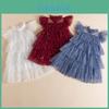 Girl Princess Dress Summer Girls Childrens Pure Color Sequin Tulle Skirt For Toddler Girls
