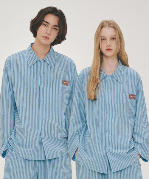 

[ORCITE] Unisex Genevieve Long Sleeve Pajama Set G113 [Shipped from Korea] 100% Authentic M