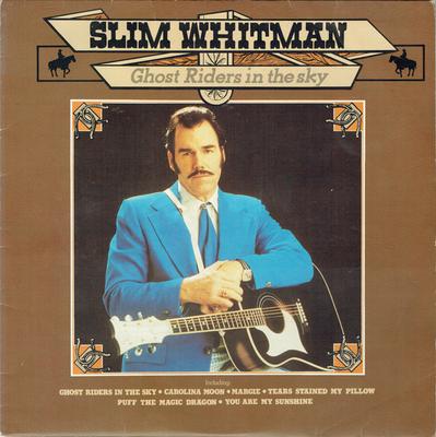 Disque LP SLIM WHITMAN - Ghost Riders In The Sky UATV30202 United Artists 1978 UK Folk Occasion