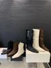 Fashion Pointed Toe Women Knee Boots Chelsea Botas 2024 New Arrivals Fashion Party Pumps Knight Botas Size 35-39 Winter Western Bootie